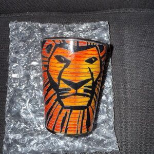 New / sealed, authentic Broadway, lion King shot glass